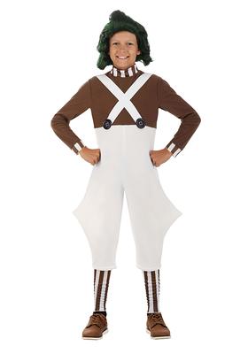 Willy Wonka Child Oompa Loompa Costume - Yahoo Shopping