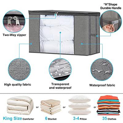 Waterproof Wardrobe Organizer for Clothes and Bedding - Large