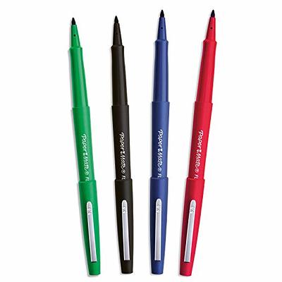 Paper Mate Flair Porous Point Pens Medium Point 0.7 mm Assorted Ink Colors  Pack Of 4 Pens - Office Depot