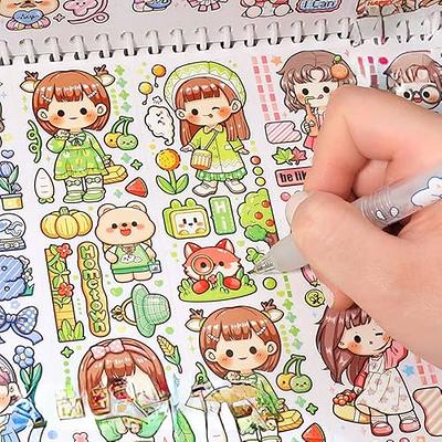 7 Rolls Kawaii Washi Tape Organizer Girls Teens Cute Cartoon Garden  Decorative Tape Set Japanese Aesthetic Embellishment Masking Tapes Preppy  Stuffs Office School Supplies - Yahoo Shopping