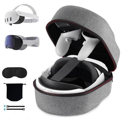  Eslick Hard Carrying Case for Meta Quest 3/Oculus Quest 2,  Compatible with BOBOVR Elite Battery Head Strap and VR Gaming Accessories,  Suitable for Travel and Home Storage : Video Games