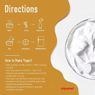 Yogourmet Yogurt Starter (16 Pack) - Make Yogurt at Home - Starter Culture  - All Natural, Gluten Free, Kosher, Halal - 3 g Sachets - Yahoo Shopping