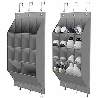 Over The Door 24 Pocket Mesh Shoe Organizer Light Gray - Brightroom™ -  Yahoo Shopping