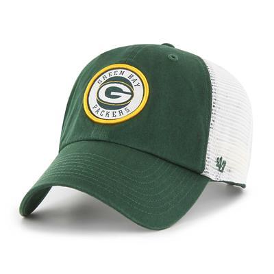 Green Bay Packers '47 Four Stroke Clean Up Snapback Hat - Green/Natural