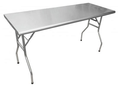 VIVOHOME 24 x 28 in. Stainless Steel Kitchen Utility Table with Backsplash  and Wheels, Silver - Yahoo Shopping