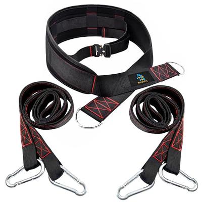 CORECISE Weighted Training Waist Belt for Pulling Sled and Tires,Workout  Belt for Speed Parachute (Waist Belt) - Yahoo Shopping