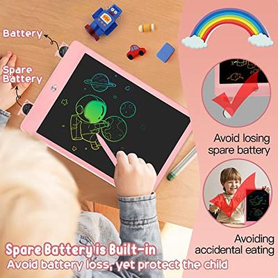 LCD Writing Tablet for Kids, 2 Pack 8.5 Inch Colorful Doodle Board