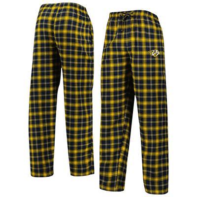 Men's Concepts Sport Navy Nashville Predators Mainstream Cuffed Terry Pants