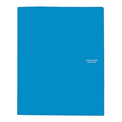 Five Star 2 Pocket Folder, Stay-Put Folder, Plastic Colored Folders with  Pockets & Prong Fasteners for 3-Ring Binders, For Home School Supplies &  Home