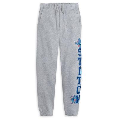 DISNEY Girls Lilo and Stitch Jogger Sweatpants with Minnie Mouse