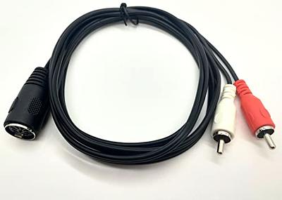 3.5mm to RCA Male Audio Cable 1.5 Meter 