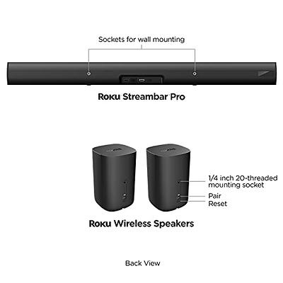 Roku® Streambar® Pro, All-In-One Streaming TV Soundbar