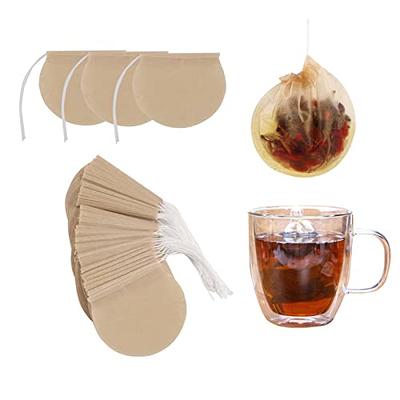 Natural Paper Drawstring Tea Bags