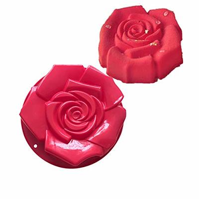 FantasyDay 11 Rose Flower Birthday Cake Mold Silicone Cake Baking  Pan/Silicone Mold for Anniversary Birthday Cake, Loaf, Muffin, Brownie,  Cheesecake