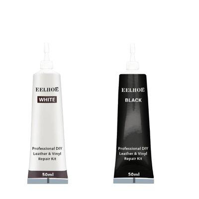 50Ml Advanced Leather Repair Gel Cream Set Of 2 (Black&White) Genkent -  Yahoo Shopping