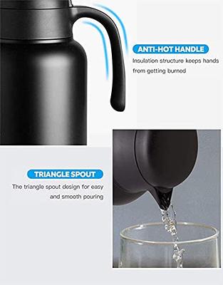  Tgvasz 68Oz Insulated Carafe for Hot Liquids/Thermal