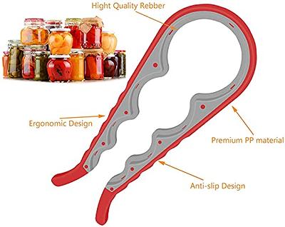 1pc Multifunctional 4-in-1 Jar Opener, Jar Gripper, Lid Opener, Can Opener,  Bottle Opener