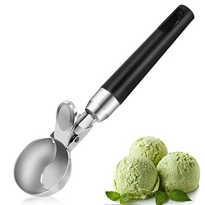 Trigger Release Stainless Steel Ice Cream Scoop Perfect For - Temu