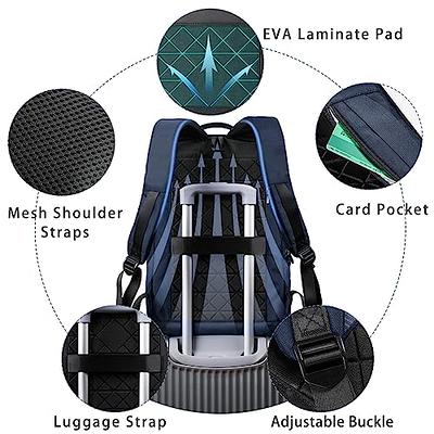 Laptop Backpack 17 Inch Waterproof Extra Large TSA Travel Backpack Anti  Theft College School Business Mens Backpacks with USB Charging Port 17.3  Gaming Computer Backpack for Women Men Black 45L 