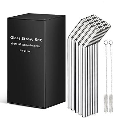 Glass Gem Straws