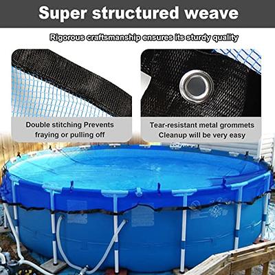 21-Feet Round Leaf Net Cover for Above Ground Pools, Fits 18' Round Pool,  Works Well with Solar Covers, Keeps Leaves Out of Your Pool- 21ft Blue -  Yahoo Shopping