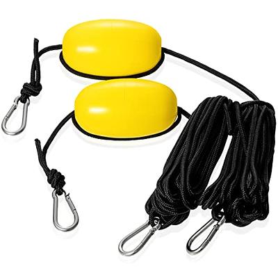 2 Pcs 33 ft Marine Rope Tow Line Kayaking Boat Buoy Ball Float Leash with  Stainless