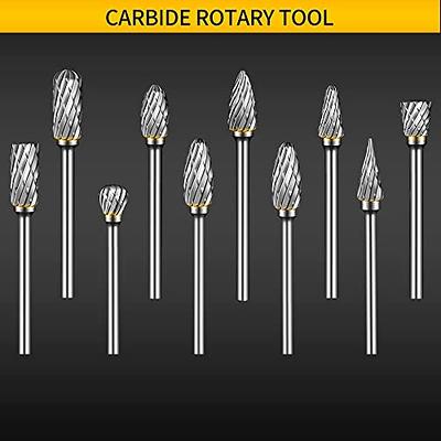 Dremel Tungsten Carbide 1/4-in Cutting Bit Accessory in the Rotary Tool Bits  & Wheels department at