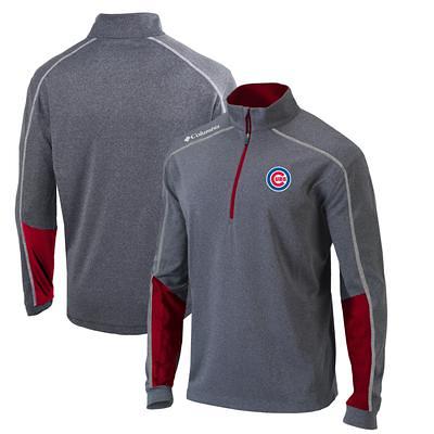 New York Rangers Columbia Omni-Wick Shotgun 2.0 Quarter-Zip Pullover Top -  Gray/Red