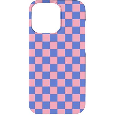 Lilac Checkered Phone Case iPhone Case