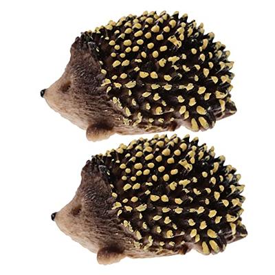  Yardwe 2pcs Small Animal Ornaments Animal Figurine Car