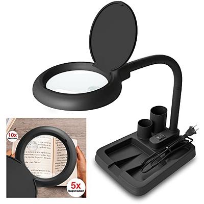 2 Pack 40X Metal Illuminated Jewelry Loop Magnifier, Magnifying Glass with LED  Light Pocket Folding Jewelers Loupe for Currency Detecting Jewlers  Identifying Type Lupe - Yahoo Shopping