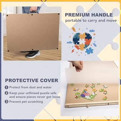 Premium Portable Puzzle Board with Cover for All 1,000 Piece