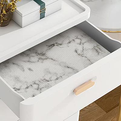 Viseeko Drawer and Shelf Liners for Kitchen Cabinets: Marble