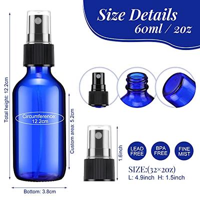 ASEVAT 3.38oz/100ml Travel Size Small Spray Bottle, PETG Empty Fine Mist  Plastic Bottles, Leak Proof Refillable Liquid Containers, Travel Spray  Bottles for Toiletries, Toners, Face, Hair Mist (Blue) - Yahoo Shopping