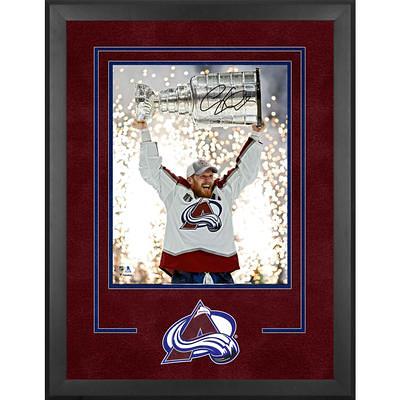 Nathan MacKinnon Colorado Avalanche 2022 Stanley Cup Champions 12'' x 15'' Sublimated Plaque with Game-Used Ice from The Final - Limited Edition of