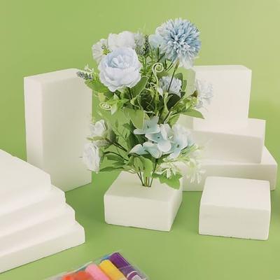 20 Pk Foam Blocks for Crafts, Polystyrene Squares for DIY