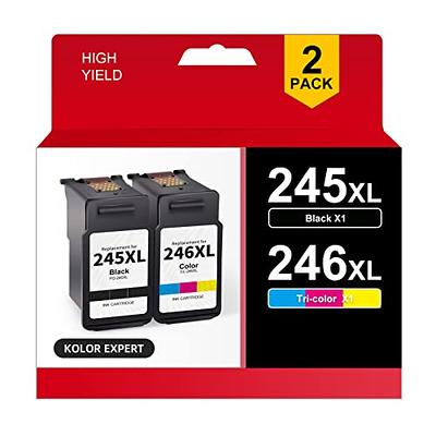 PG245 CL-246 Ink Cartridge Replacement for Canon PG-245XL CL-246XL for Canon  PIXMA MX490 MX492 MG2520 MG2522 MG2920 MG3022 TS202 TS3120 TS3320 IP2820 (1  Black+1 Tri-Color) - Yahoo Shopping