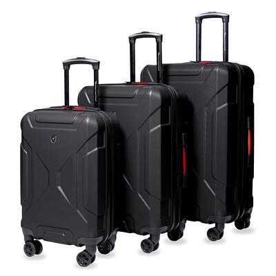 Vittorio Transmover 3-Piece Luggage Set (Silver)