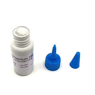 Black Ink Refill for Pre-Inked Stamp - 0.5 Oz