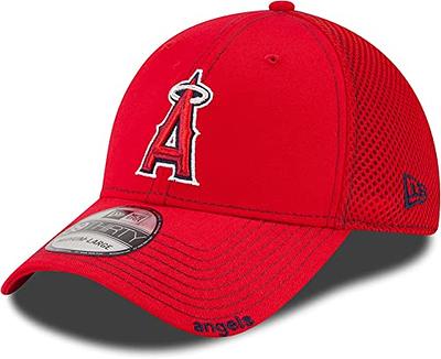 New Era Men's Los Angeles Angels 39Thirty Classic Red Stretch Fit