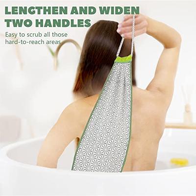 Back Brush Long Handle for Shower, Back Scrubber, Shower Brush for Body  with Soft Bristles, Exfoliation and Improved Skin Health Back Washer for  Men