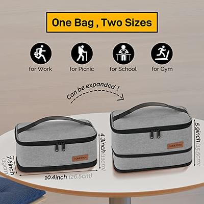 Simple Modern 4L Blakely Lunch Bag for Women & Men - Gray