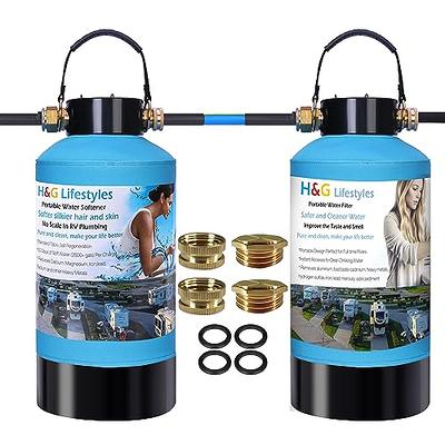 H&G Lifestyles Whole House Water Filtration System Portable Water Softener  and Water Filter Bundles - Yahoo Shopping