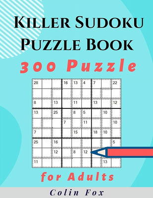 The Jumbo Book of Killer Sudoku — Intermediate to Hard - Puzzle Genius