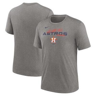 Men's Nike Heather Charcoal Houston Astros We Are All Tri-Blend T-Shirt -  Yahoo Shopping