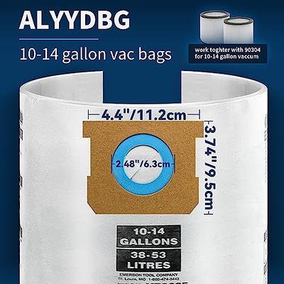 Repl. Shop-Vac 10, 12 & 14 Gallon Bags, Part 9067200 & 9066200