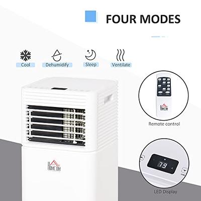 8000 BTU Portable Air Conditioner with Remote Control for Home & Office