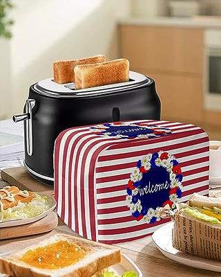 4th of July Toaster Cover 4 Slice, Large Kitchen Appliance Covers