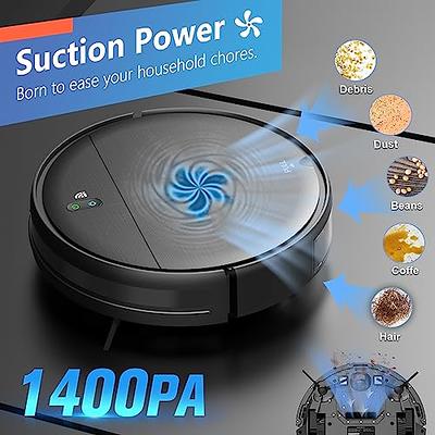 Lefant Robot Vacuum Cleaner, Tangle-Free, Strong Suction, Slim, Low Noise,  Automatic Self-Charging