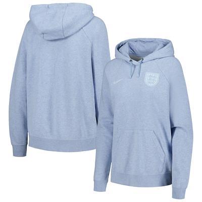 Women's Nike Navy Detroit Tigers Team Outline Club Pullover Hoodie